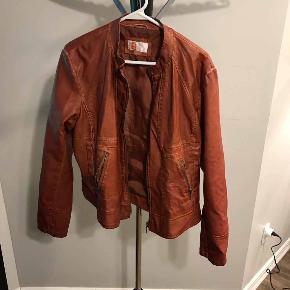 Pleather jacket